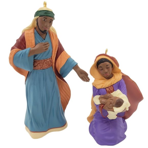 Hallmark Keepsake Ornaments Heavens Gift 2 Ornament Set 1995 - Picture 2 of 11